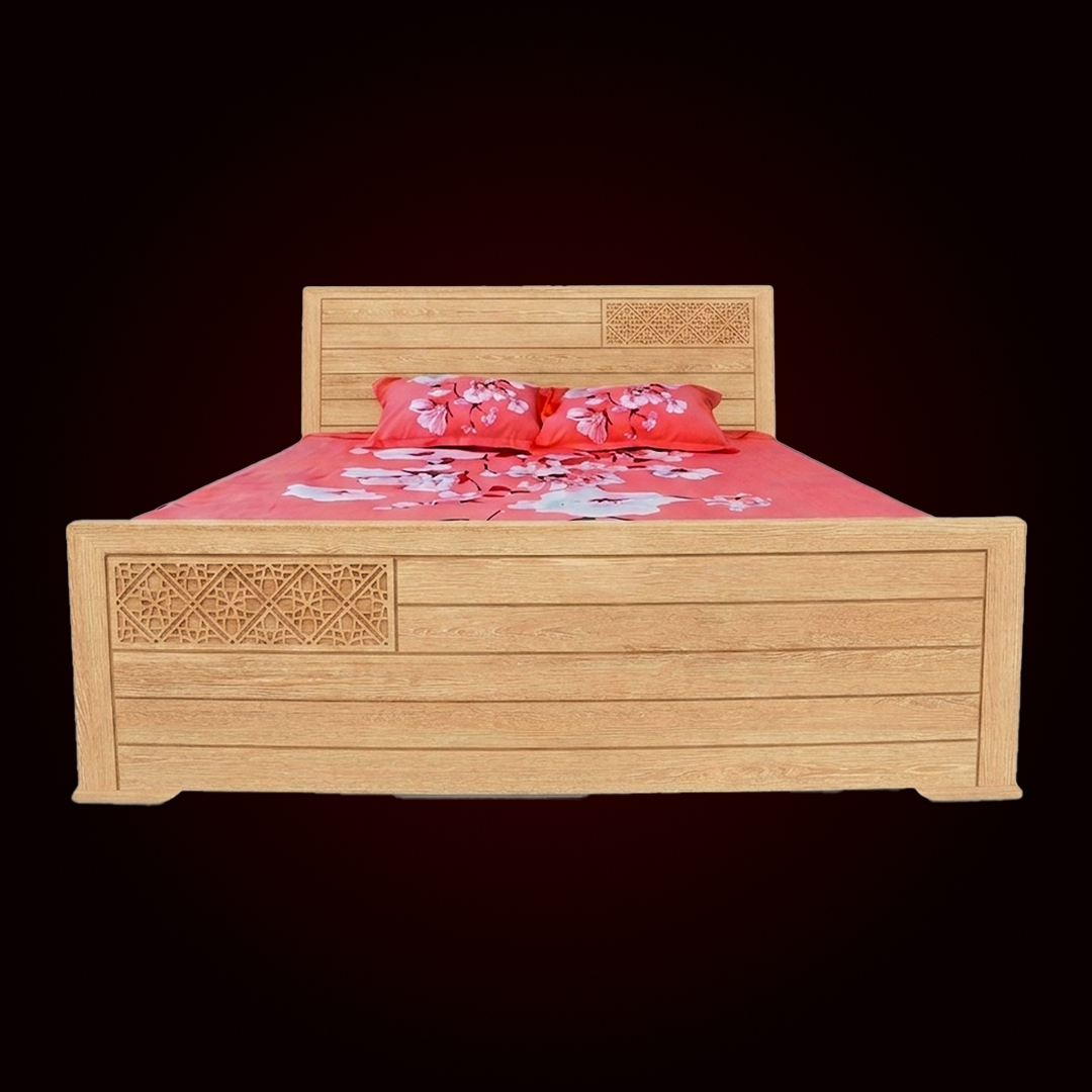 Premium Solid Wood Bed | Modern Bedroom Furniture